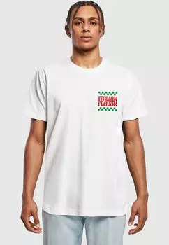 Футболка с принтом Mister Tee, белый