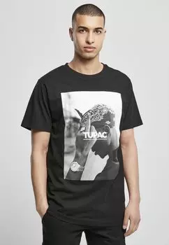 Футболка с принтом Mister Tee, черная