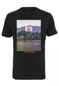 Футболка с принтом Mister Tee, черная