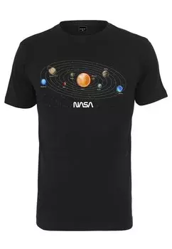 Футболка с принтом Mister Tee, черный