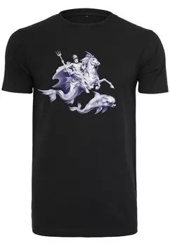 Футболка с принтом Mister Tee, черный