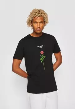 Футболка с принтом Mister Tee, черный