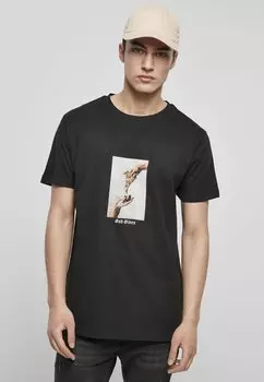 Футболка с принтом Mister Tee, черный