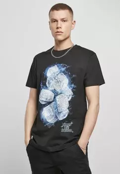 Футболка с принтом Mister Tee, черный