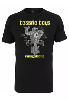 Футболка с принтом Mister Tee, черный