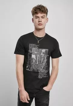 Футболка с принтом Mister Tee, черный