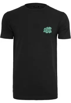 Футболка с принтом Mister Tee, черный