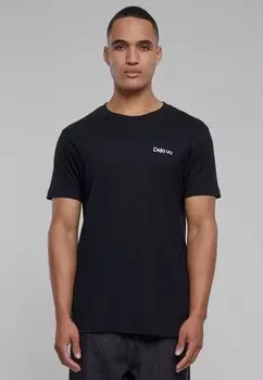Футболка с принтом Mister Tee, черный