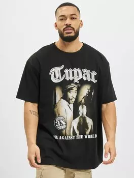 Футболка с принтом Mister Tee, черный