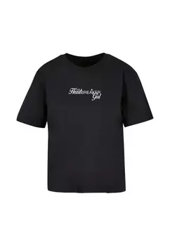 Футболка с принтом Mister Tee, черный