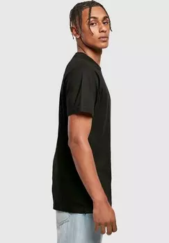 Футболка с принтом Mister Tee, черный