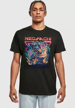 Футболка с принтом NEOMACHI SENTO TEE Merchcode, черный
