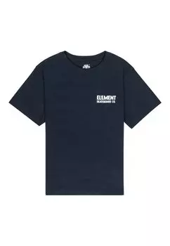 Футболка с принтом NEVER Element, цвет blue
