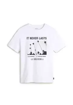 Футболка с принтом NEVERLASTING OVERSIZED Vans, белый