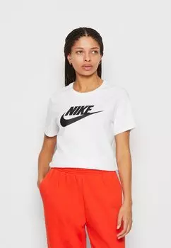 Футболка с принтом Nike, белый