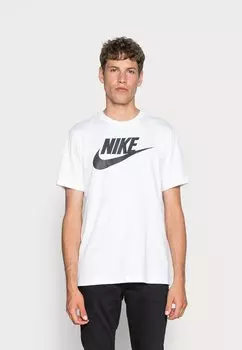 Футболка мужская Nike с логотипом бренда, белый