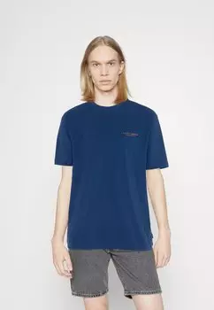 Футболка с принтом Only & Sons, синий