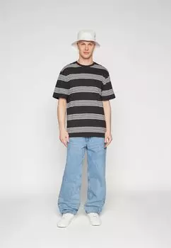 Футболка с принтом ONSLEONARD LIFE STRIPE TEE 2-PACK Only & Sons, цвет cloud dancer