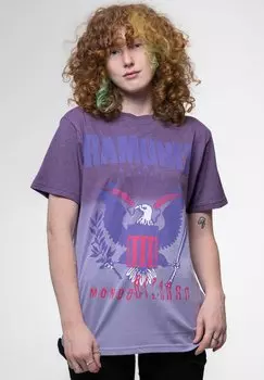 Футболка с принтом Paradiso Clothing, фиолетовый