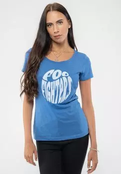 Футболка с принтом Paradiso Clothing, синий