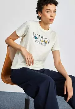 Футболка с принтом Pepe Jeans