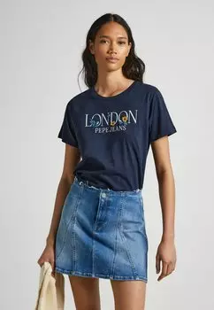 Футболка с принтом Pepe Jeans