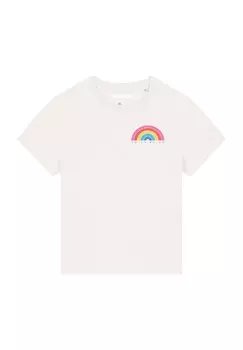 Футболка с принтом POWER watapparel, белый