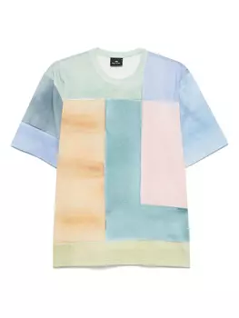 Футболка с принтом PS Paul Smith, синий