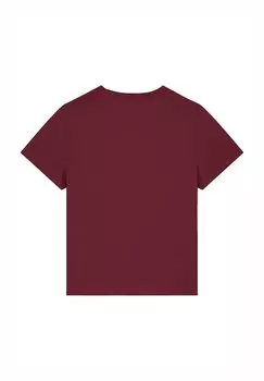 Футболка с принтом RADIESCHEN watapparel, бордовый