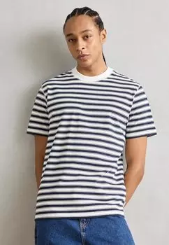 Футболка с принтом RELAXED FIT Marc O'Polo DENIM, темно-синий