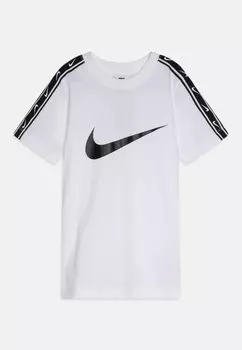 Футболка с принтом REPEAT TEE Nike Sportswear, белый