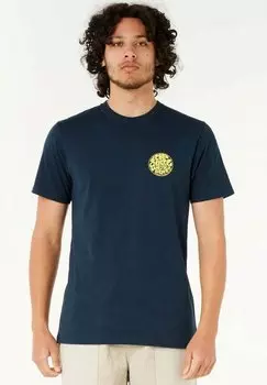 Футболка с принтом Rip Curl, синий