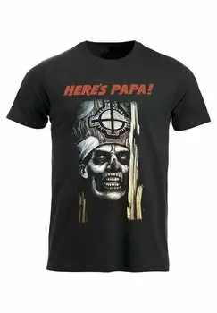 Футболка с принтом rockshirts, черный