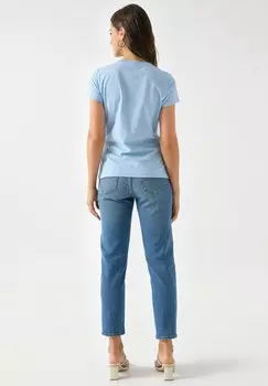 Футболка с принтом Salsa Jeans, синий