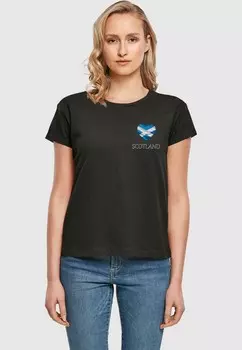 Футболка с принтом SCOTLAND Merchcode, черный