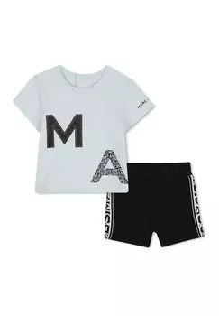 Футболка с принтом SET Marc Jacobs, синий