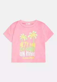 Футболка с принтом SHORT SLEEVES TEE Billieblush, цвет pink
