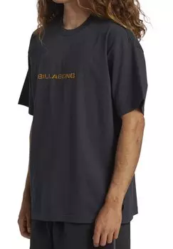 Футболка с принтом Solution Billabong, черный