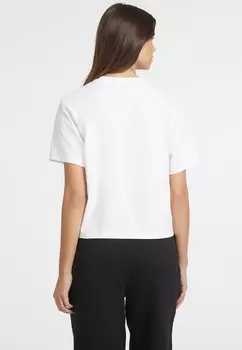 Футболка с принтом SS CN BOXY TEE Guess Jeans, белый