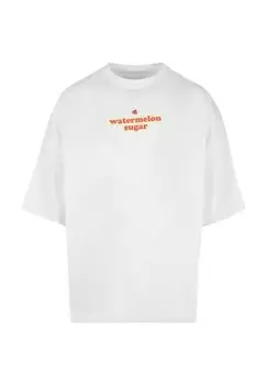 Футболка с принтом SUMMER-WATERMELON SUGAR HUGE Merchcode, белый