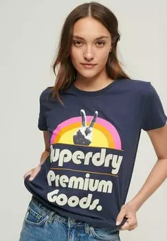 Футболка с принтом Superdry