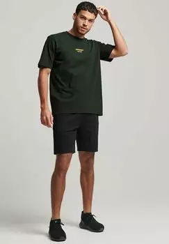 Футболка с принтом Superdry, зеленый