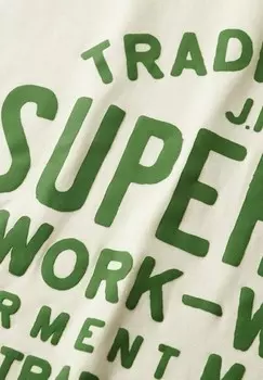 Футболка с принтом Superdry, желтый