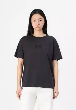 Футболка с принтом SURF STAPLE TEE Rip Curl, черный