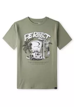 Футболка с принтом TEES BLEND O'Neill, цвет deep lichen green