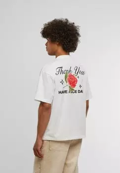 Футболка с принтом THANK YOU NICE DAY Market, белый