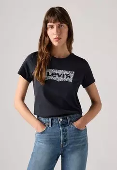 Футболка с принтом THE PERFECT Levi's, черный