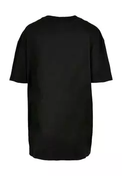 Футболка с принтом THIN LIZZY LITTLE DARLIN LOGO BOYFRIEND Merchcode, черный