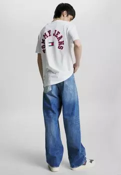 Футболка с принтом Tommy Jeans, белый