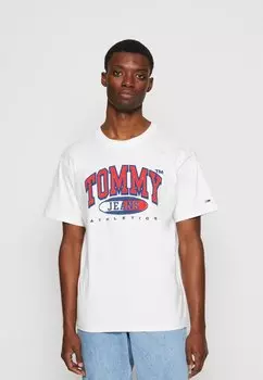 Футболка с принтом Tommy Jeans, белый